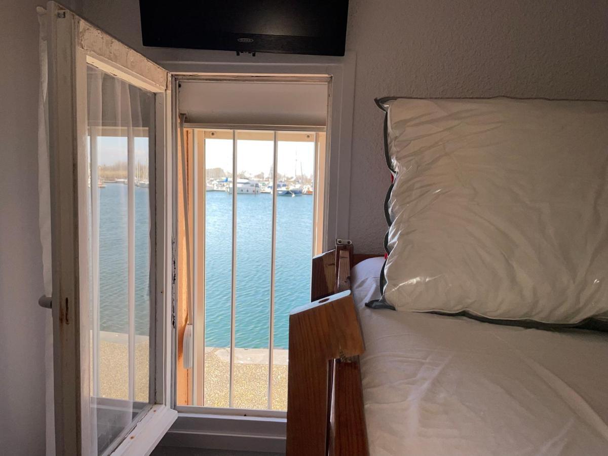 Studio - Les Pieds Dans L'Eau Agreable En Toutes Saisons 4 Couchages - Climatisation - Parking Prive - Piscine Sur Mer - Vue Magnifique Et Rare - Situation Optimum - Les Argonautes - Ile Des Pecheurs - Cap D'阿格德 外观 照片