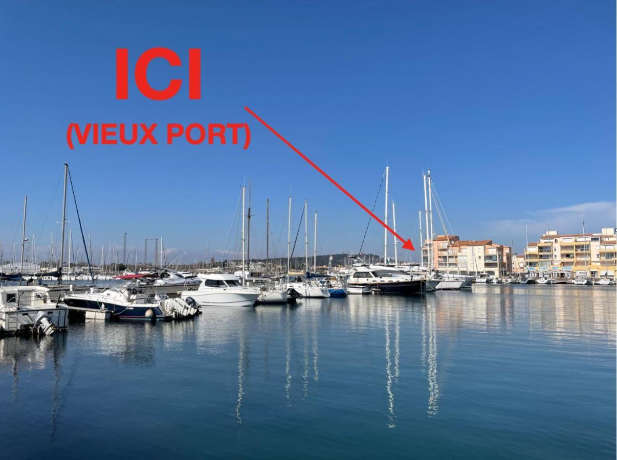 Studio - Les Pieds Dans L'Eau Agreable En Toutes Saisons 4 Couchages - Climatisation - Parking Prive - Piscine Sur Mer - Vue Magnifique Et Rare - Situation Optimum - Les Argonautes - Ile Des Pecheurs - Cap D'阿格德 外观 照片