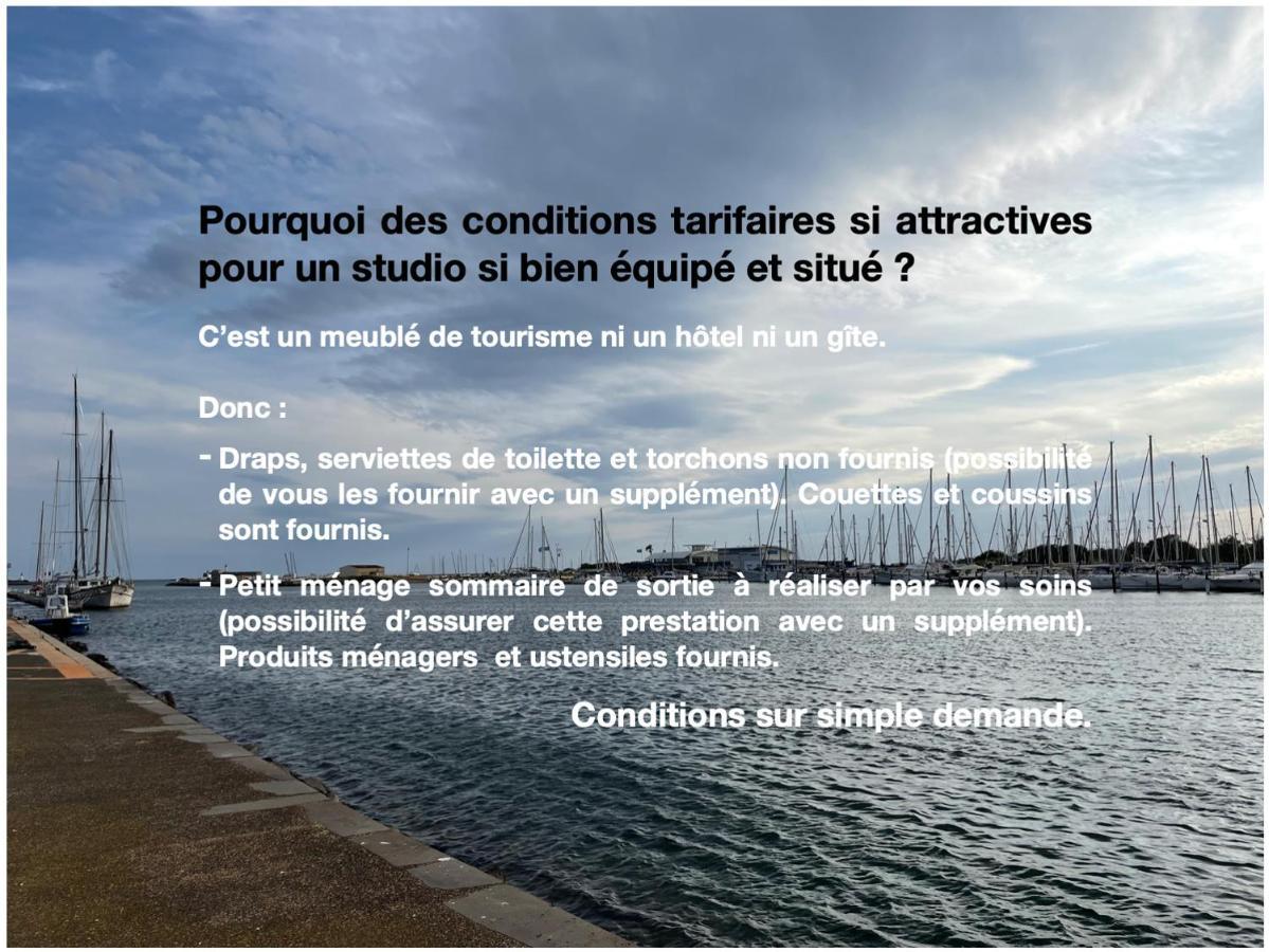 Studio - Les Pieds Dans L'Eau Agreable En Toutes Saisons 4 Couchages - Climatisation - Parking Prive - Piscine Sur Mer - Vue Magnifique Et Rare - Situation Optimum - Les Argonautes - Ile Des Pecheurs - Cap D'阿格德 外观 照片